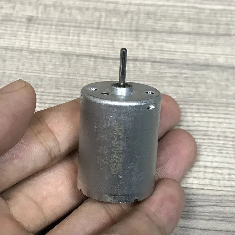Микро 24 мм RC 370 22155 RF Мотор DC 5V 12V 6V 6000 об/мин высокого Скорость Медь угольные щетки