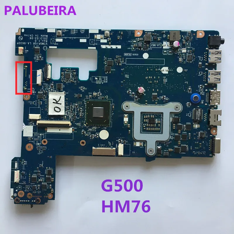 Материнская плата для ноутбука Lenovo G500 VIWGPGR LA 9632P HM76 SJL8E SLJ8C DDR3|Материнские платы| |