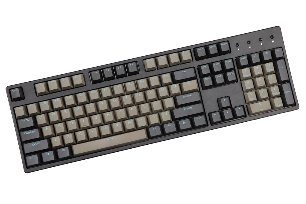 Двойная съемка PBT Keycap черный серый смешанный синий слово Dolch 108 87 Вишневый профиль колпачки для MX переключатели клавиша