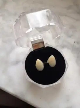 Страшные зубы-клыки вампира зубные протезы косплей зомби-дьявол для театра