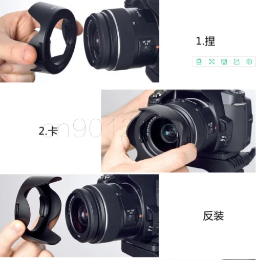 52 55 58 62 67 72 77 82 мм штыковая форма цветок бленда для объектива CANON EF 16-35 f/2.8L II III TAMRON SP