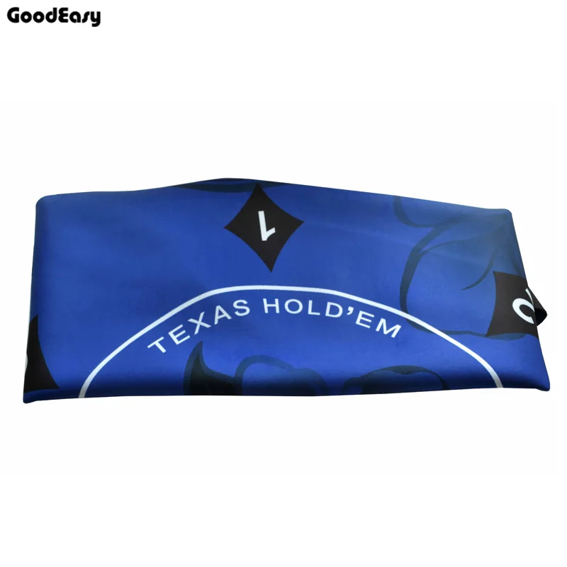 1 2 m синий Техасский Холдем скатерть для покера резиновая циновка таблицы с