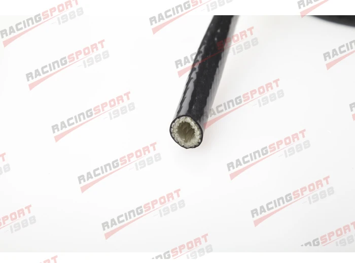 Black 1/2'' silicon jacketed Heat sleeving STHS-1/2 price per foot | Engine