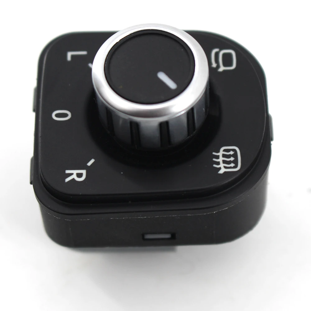 1PCS Side View Mirror Switch with Heat Chrome for VW JETTA Golf 5/Sagitar/GTI 5K1959565/B | Автомобили и мотоциклы