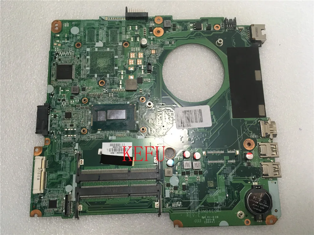 KEFU for 734424-501 739965-501 DA0U83MB6E0 mainboard HP Pavilion 14 14N Laptop Motheboard i3-4005U works full test | Компьютеры и офис