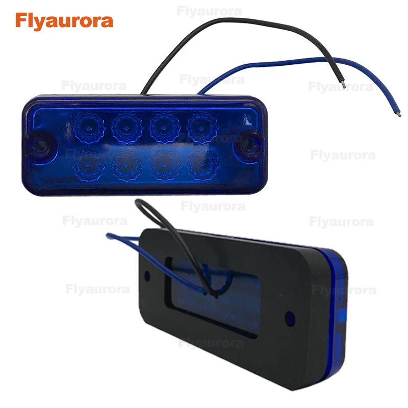

Flyaurora 10 шт., 8 светодиодов, 12 В, 24 В