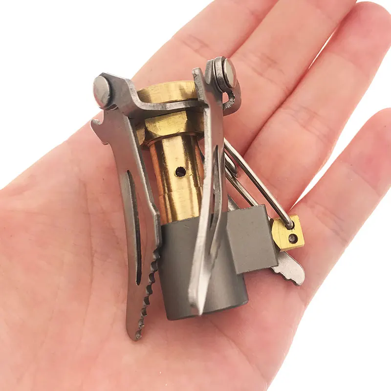 Мини-печь для кемпинга Складная портативная уличная печь выживания 45 г 3000 Вт