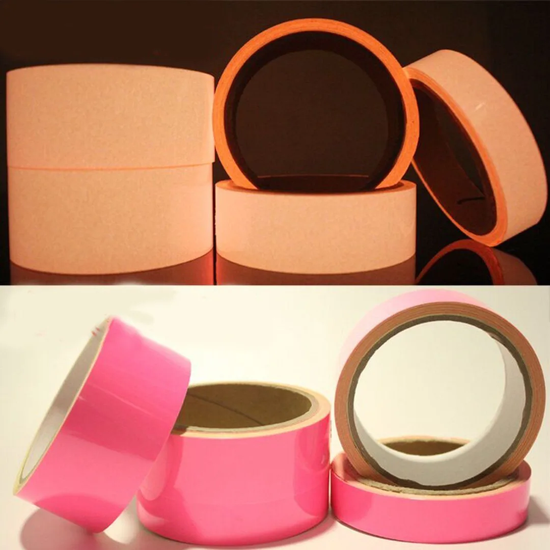 3 м светящаяся лента самоклеящаяся светится в темноте Защитная сценическая