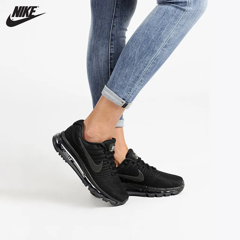 Air Max 2017 (GS)-черные спортивные кроссовки для женщин | Спорт и развлечения