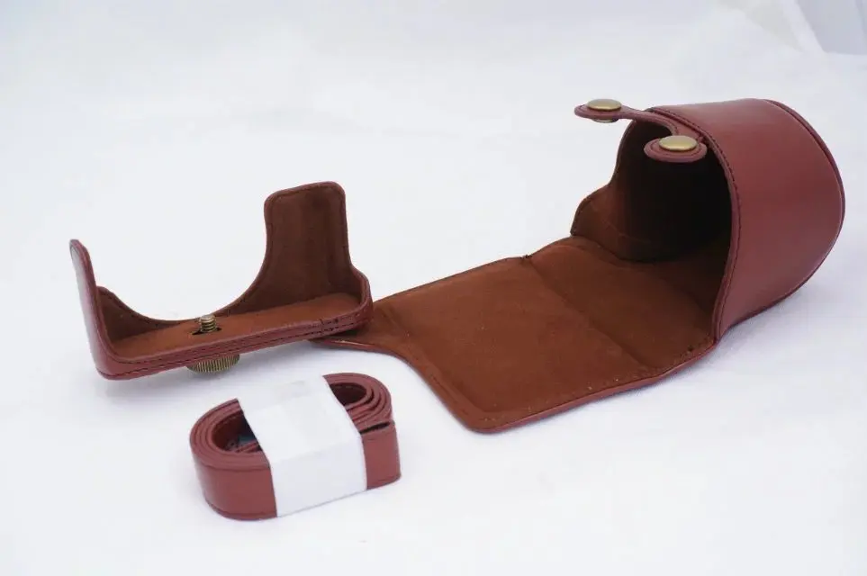 Новинка чехол из искусственной кожи для камеры Panasonic Lumix GM1 GM2 GM5 с ремешком|camera bag