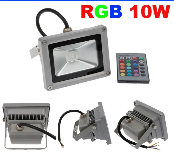 

RGB Светодиодный прожектор 10 Вт 20 Вт 30 Вт 50 Вт шоссе наружные прожекторы ip65 Водонепроницаемый для площади парка/открытый настенный прожектор