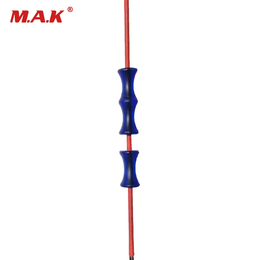 Высококачественная силиконовая резиновая защита для пальцев 2 цвета Bowstring мягкая