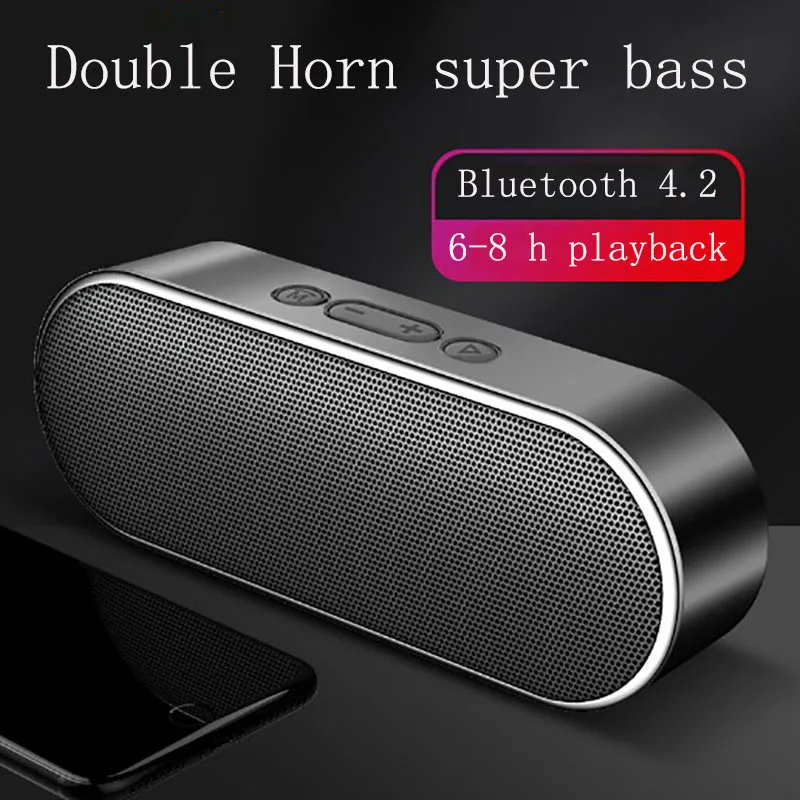 Новинка Умные Bluetooth колонки с супер басами 3D стерео эффект объемного звучания