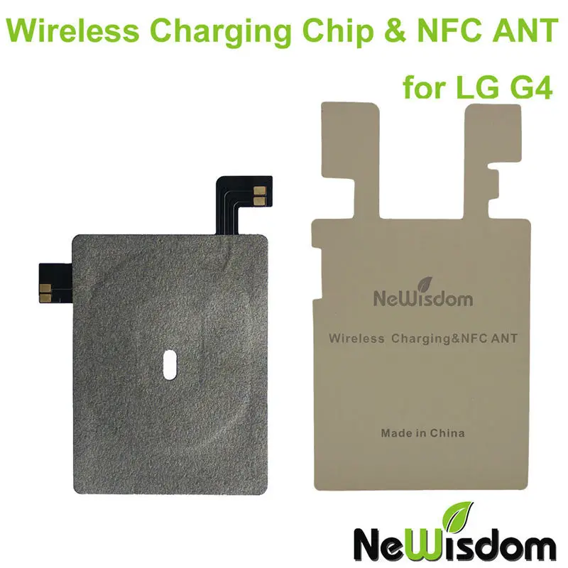 NeWisdom Upgraded Wireless Qi Charging Receiver Sticker Chip With NFC IC For LG G4 H811 H815 LS991 VS986 F500 |