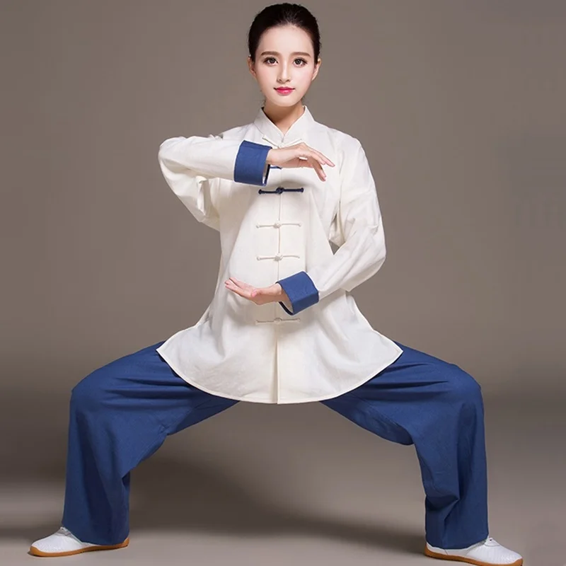 Одежда Tai chi униформа wudang женская форма кунг фу одежда taiji для тайчи TA557|Наборы| |