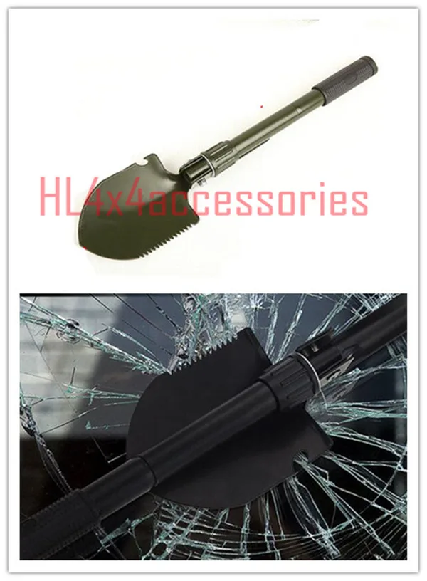 

Camping Hiking Military Foldable Folding Shovel Pickax Hoe Army Spade Emergency Tools 4x4 Outdoor Camping Garden Spade