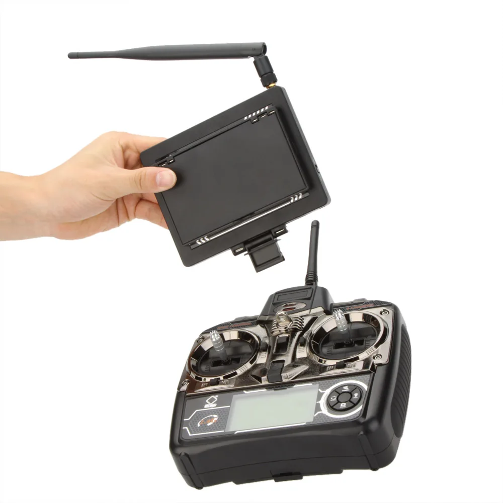 Профессиональные WLtoys V666 5 8G FPV 6 Axis 4CH RC для большого квадрокоптера Дрон НЛО с 2.0MP HD