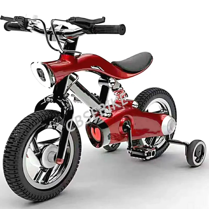 red Alloy Wheels CBSEBIKE детский велосипед 12 дюймов 3-6 лет мальчик девочка ребенок велосипед обучение Вспомогательное колесо детский велосипед - Цвет: red Alloy Wheels