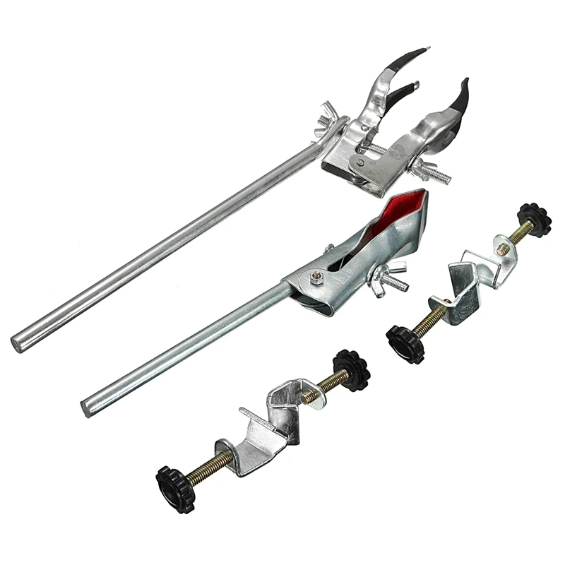 Три зубец расширение лабораторная колба зажим шейкер многофункциональный