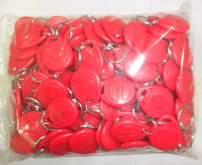 Rfid-метка TK4100 EM4100 8 цветов 100 шт. проксимити-идентификатор Токен-метки брелоки