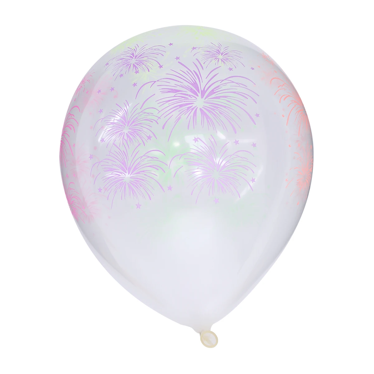 100pcs 12-inch 2.5g Clear Flowers Printed Balloons Assorted Pattern Latex (Mixed Patterns) | Игрушки и хобби