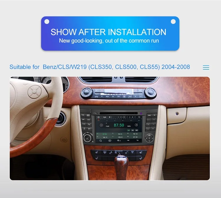 Isudar rom 64 Гб 2 Din Android 9 Авто радио для Mercedes/Benz/E-Class/W211/CL Автомобильный gps Мультимедиа Восьмиядерный ram 4 игровой ноутбук DVR DSP FM