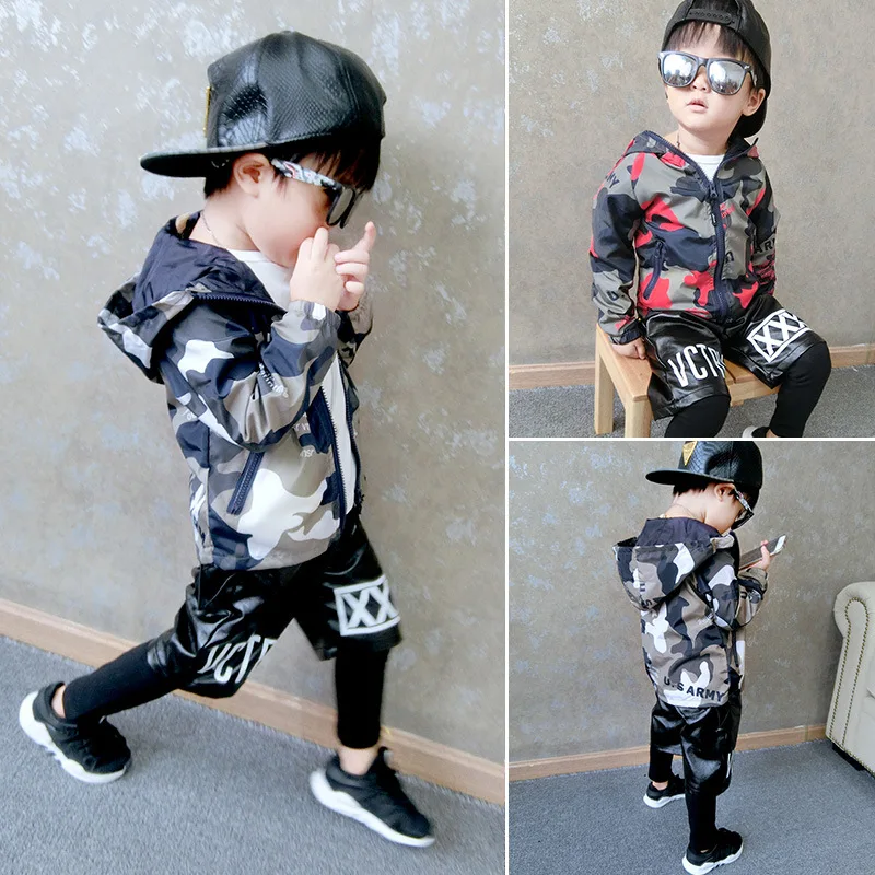 Детская одежда куртка для мальчиков Новая повседневная на весну и осень детская