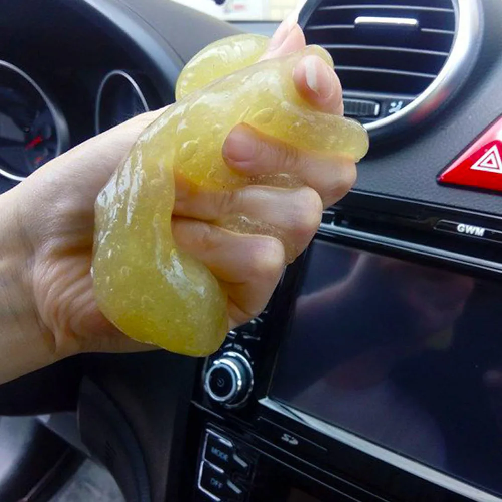 Клей для очистки автомобиля гель десен Кондиционер выход пыль очиститель грязи