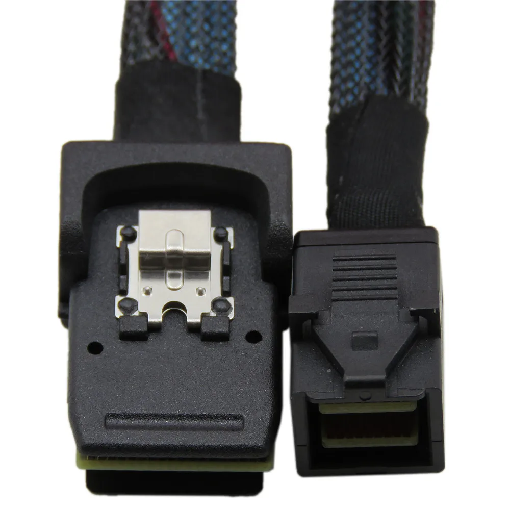 Кабель для передачи данных Mini SAS SFF-8087 Sas с высокой плотностью кабель HD SFF-8643 50 см-100