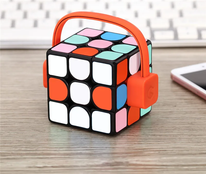 Кубик Xiaomi Giiker Super Rubik учится с забавным соединением Bluetooth распознавание идентификация интеллектуальная развивающая игрушка
