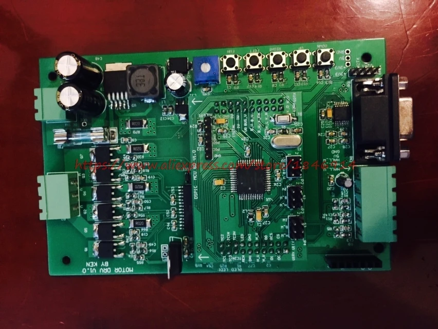 Микрочип DSPIC MCLV (bldc pmsm)Foc Синусоидальная волна бесщеточный двигатель Новая