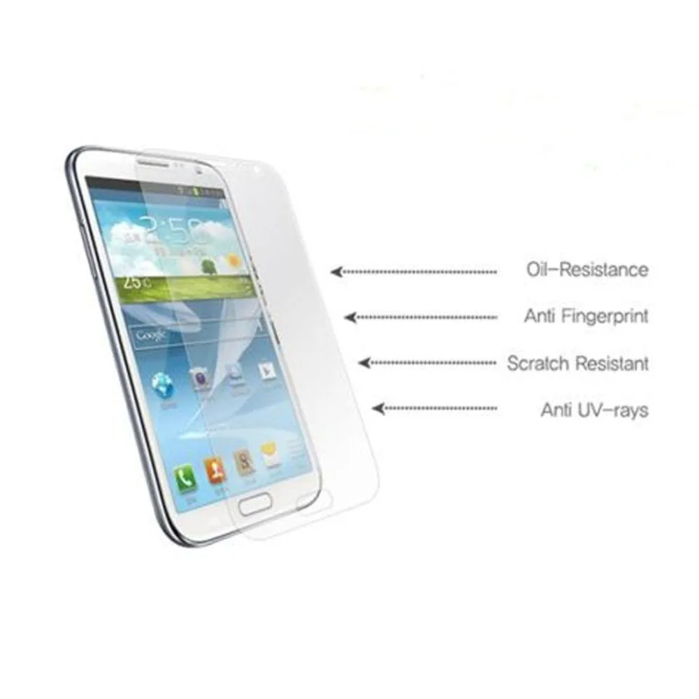 Sunnshow HD экран протектор царапинам защита жк-пленка для Samsung N7100 оптическая |