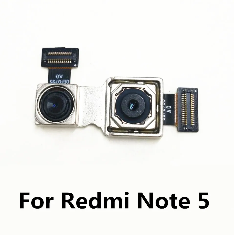 Задняя фронтальная камера для Xiao mi Red mi Note 5 основная Большая маленькая фронтальная камера Модуль гибкий кабель для mi Red mi Note5 Pro - Цвет: Back Big Camera