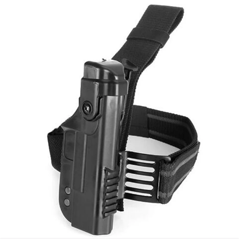 Новый стиль тактическая Шестерня Glock 17 18 19 21 22Gun ремень/Ножка Кобура Правая Рука