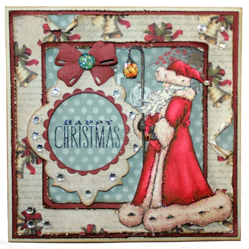 SP Санта Клаус прозрачные резиновые штампы/Детские штампы и для