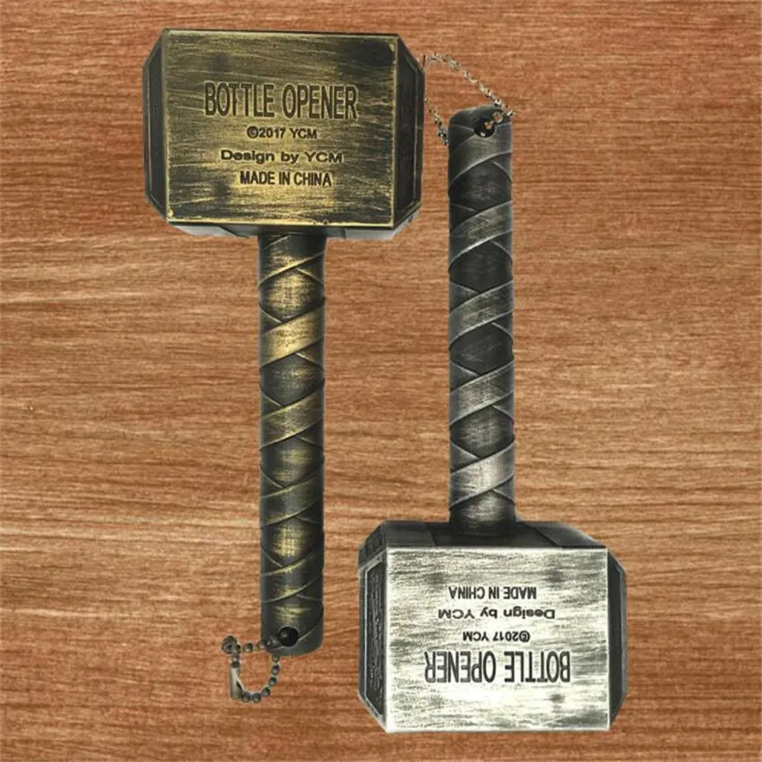 Фильм Тор косплей реквизит металлическая Броня Mjolnir креативный причудливый открывалка для бутылок пива