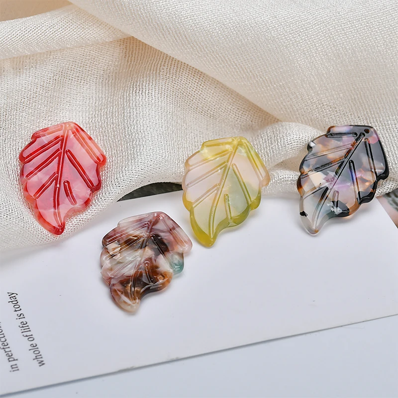 Уксусная кислота лист цветок лепесток материал для сережек сделай сам ювелирный