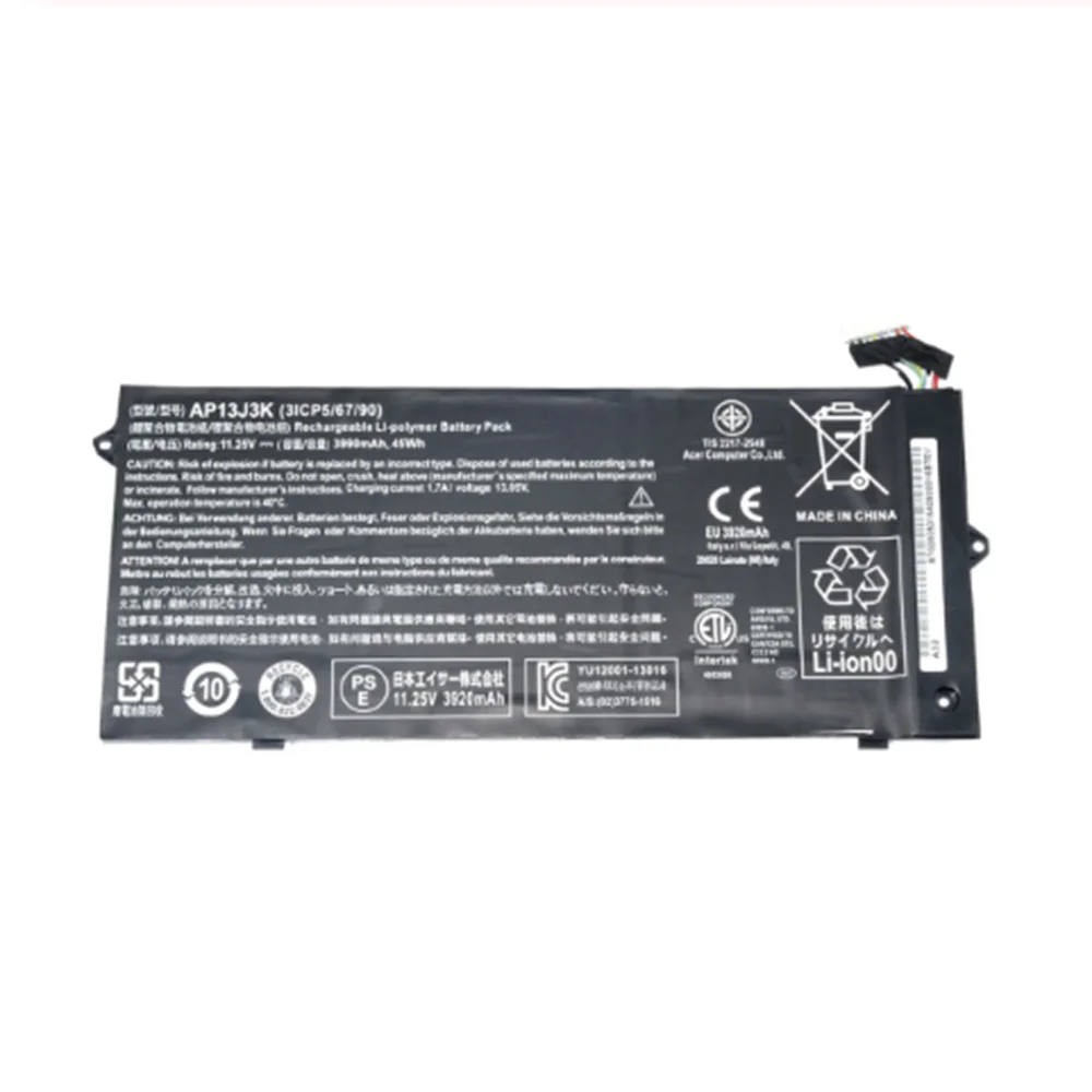 11 25 V 45Wh AP13J4K новый оригинальный AP13J3K Батарея для Acer C720 C720P C740 C720-2844 C740-C5U9 ZU12029-13020 |