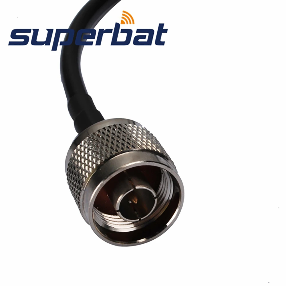 Superbat BNC прямой штекер N антенный соединительный кабель RG-58 200 см РЧ коаксиального