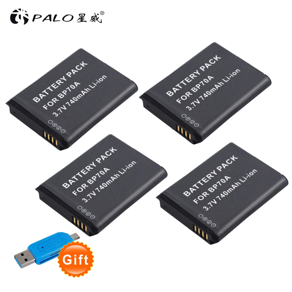 BP 70A EA BP70A аккумулятор IABP70A для SAMSUNG AQ100 DV150F ES65 ES67 ES70 ES71 ES73 ES74 ES75 ES80 MV800 ES90|Цифровые