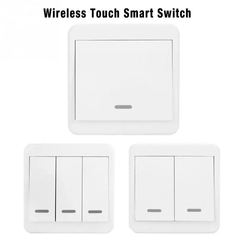 AC90-250V беспроводной пресс смарт-переключатель панель поддержка для ALEXA Google home 1 2 3