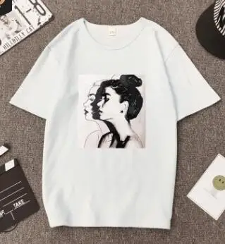 Новые милые футболки с рисунком мыши для женщин элегантная Футболка Harajuku