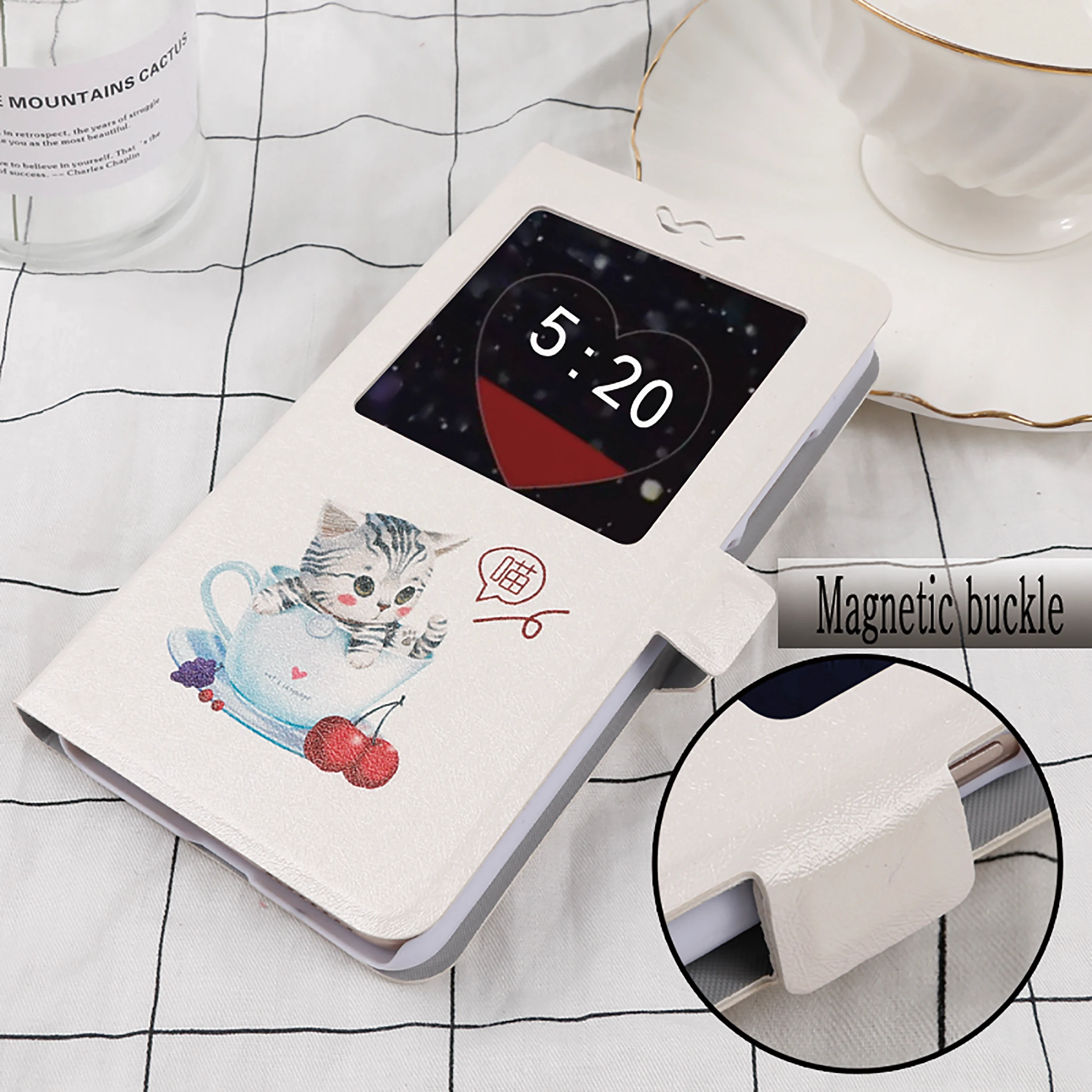 Flip cases For Alcatel 1 5033D 1C 5009[DA] 1X 5059D 3 3X 3V 3C 5 5V A7 A5 Led A3 Plus Painting Leather Protective Phone case bag