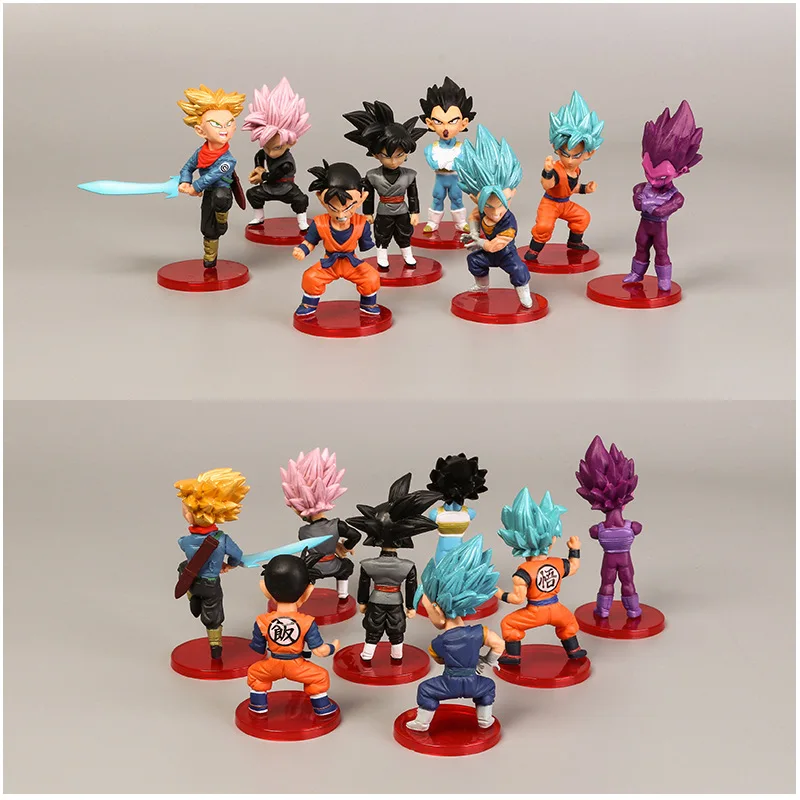 18 шт. Супер Марио Pvc Амин Figma мини Dragon Ball с рисунком из аниме «Драконий жемчуг зет» Golden Frieza большое Вегета мужские шорты для купания Zamasu APE Виниловая фигурка Коллекционная модель игрушка
