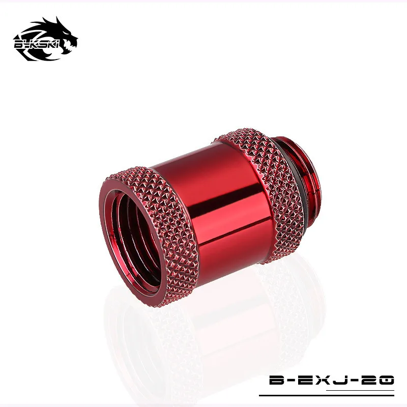 Bykski B-EXJ-7.5mm-50mm штекер-f-удлинитель фитинги бутик Алмазный Узор G1/4 мужские фитинги с внутренней резьбой стиль водяного охлаждения