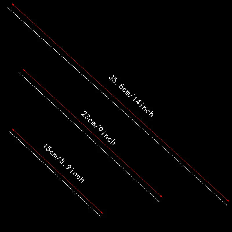 Рисунок 2 - Длинные иглы для бисероплетения