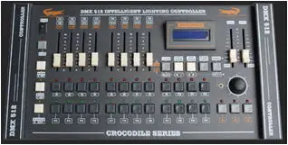 

Hot sale dmx 512 intelligent lighting controller 2024 dmx stage light console lcd display for moving head