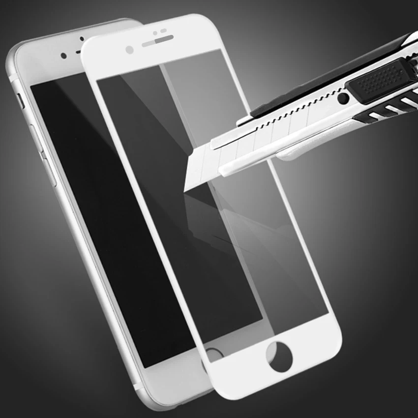 Zerosky 3D изогнутая Защита экрана для iPhone8 7 Plus Edge полное покрытие пленка iPhone 8