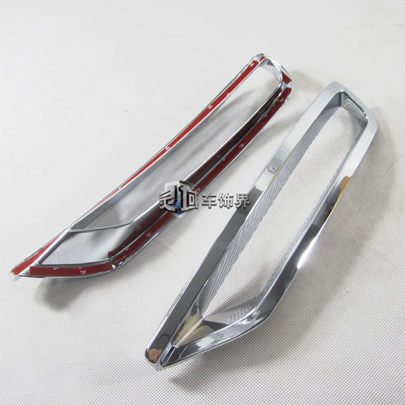 Авто Стайлинг ABS хром передняя задняя противотуманная фара крышка для FORESTER 2013 15