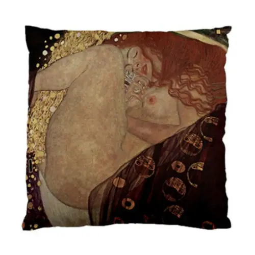 Живопись Густав Климт Данаи Подушка Чехол для подушки украшения дома диванные